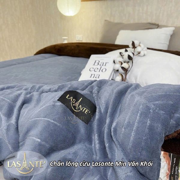 Chăn lông cừu Lasante Min Vân Khói z6952156149209 c18c09925d2ed2bcdee0a51ae80374a2