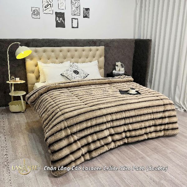 Chăn Lông Cáo Lasante Celine Sâm Panh (Double) z7006853115561 fd30e38987b185b3f09f6d2b5f7ade62