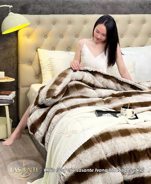 Chăn Lông cáo Lasante Ivano Mocha Double z7023564243749 74d1c4b438f301100d5fb48b596252bf